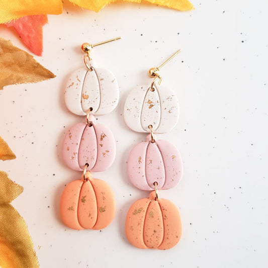 Pumpkin Trio dangles