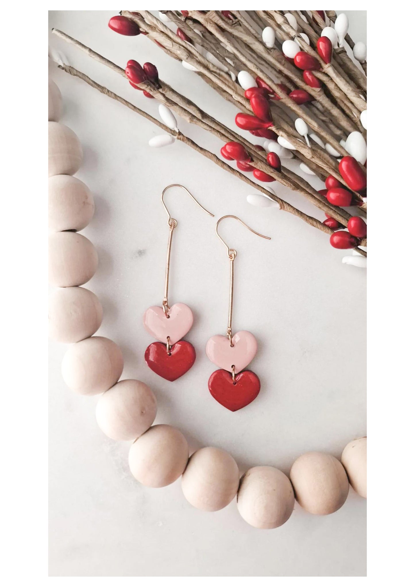 Heart Dangles  | L-O-V-E Collection