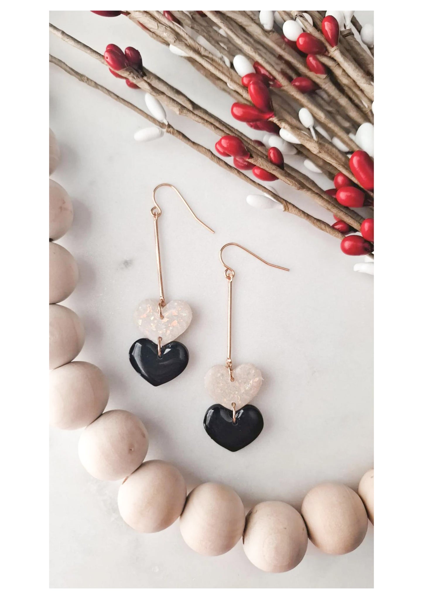 Heart Dangles  | L-O-V-E Collection