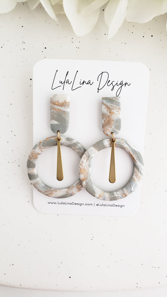 Circle Dangles | Neutral