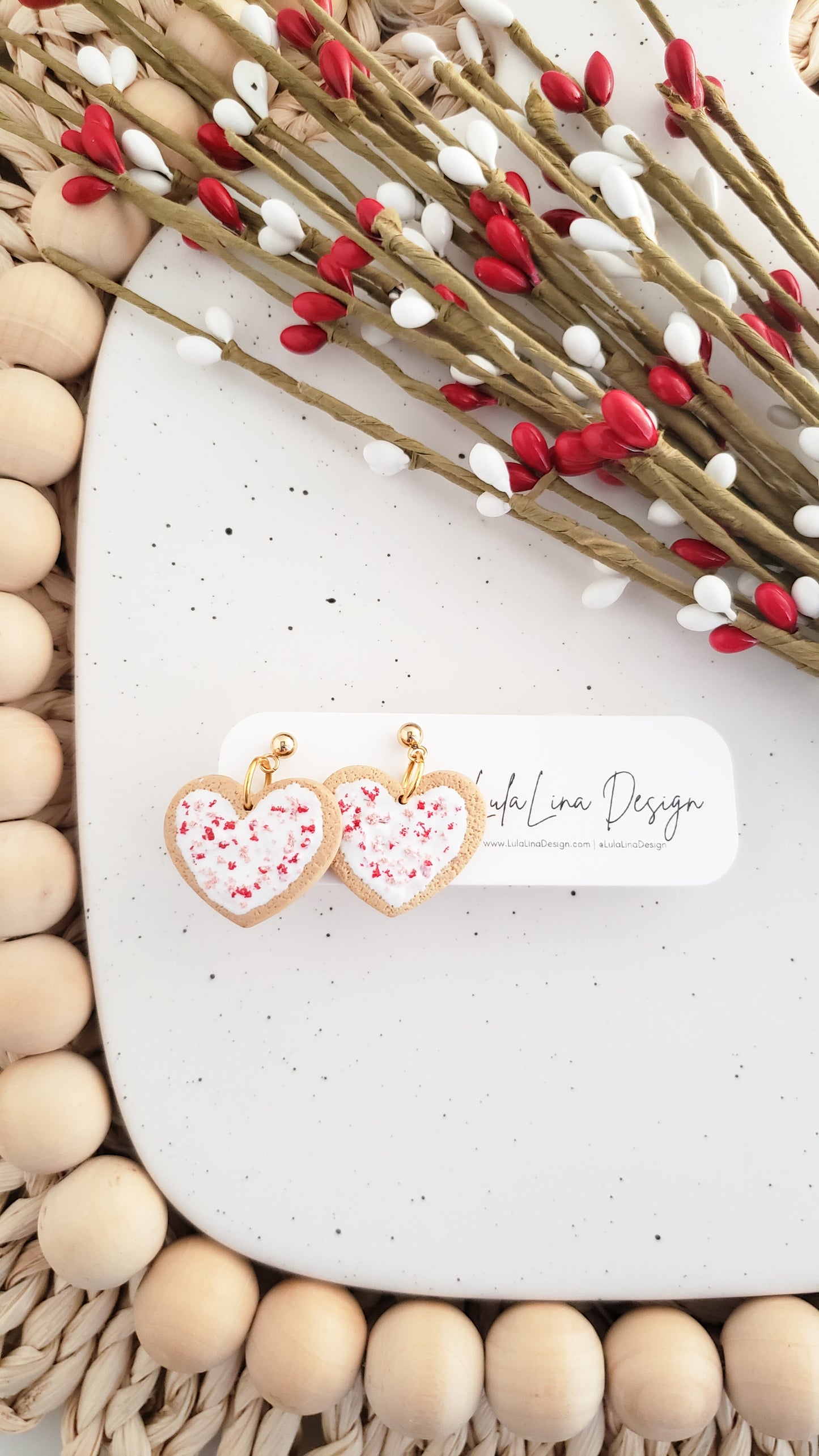 Frosted Sugar Cookie Dangles | L-O-V-E Collection