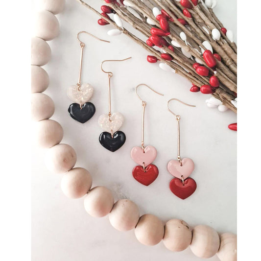 Heart Dangles  | L-O-V-E Collection