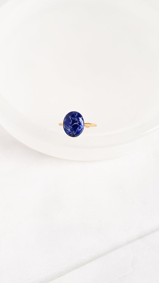 Lapis Lazuli | Adjustable Ring