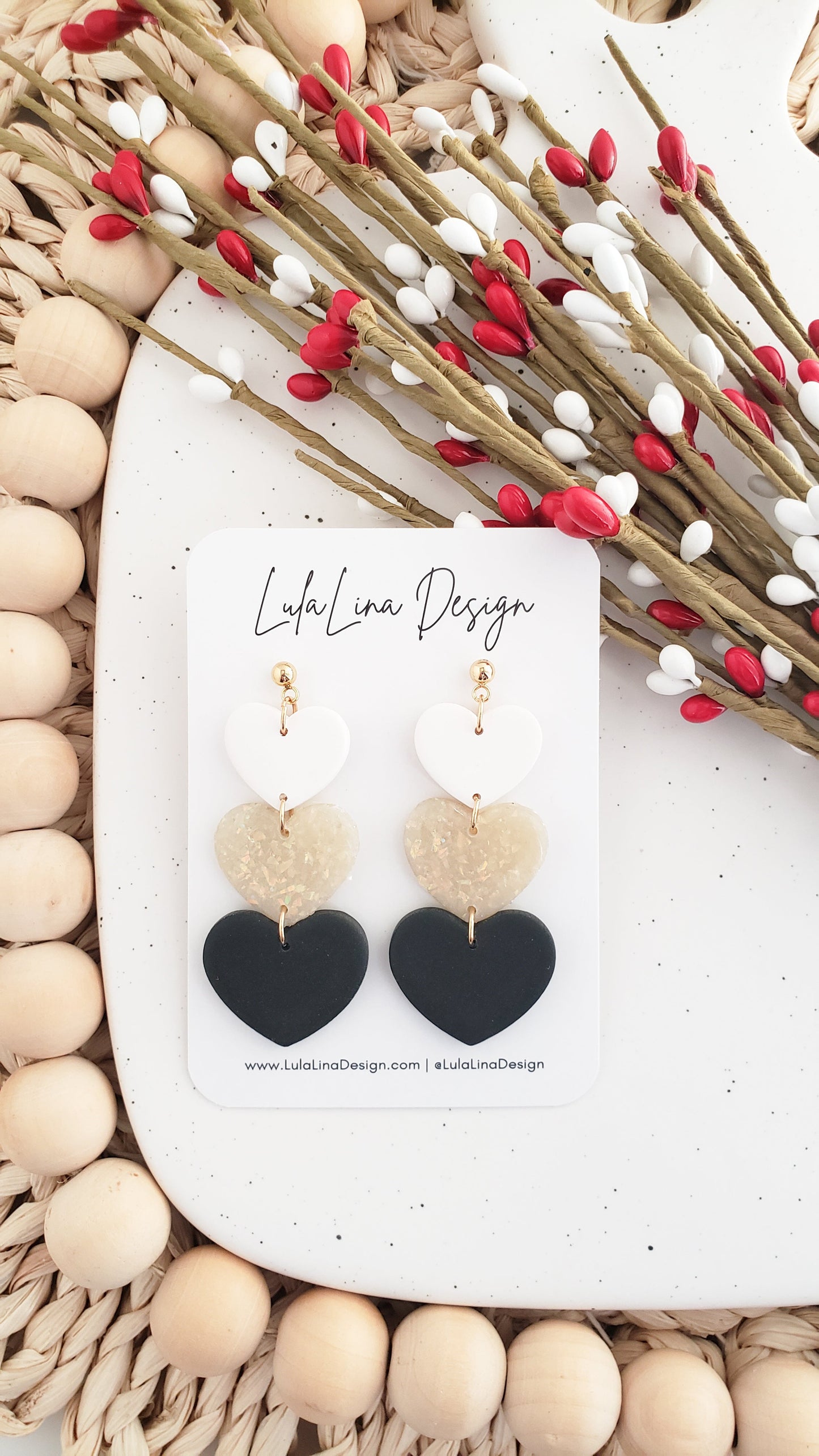 3 Tiered Hearts | L-O-V-E Collection