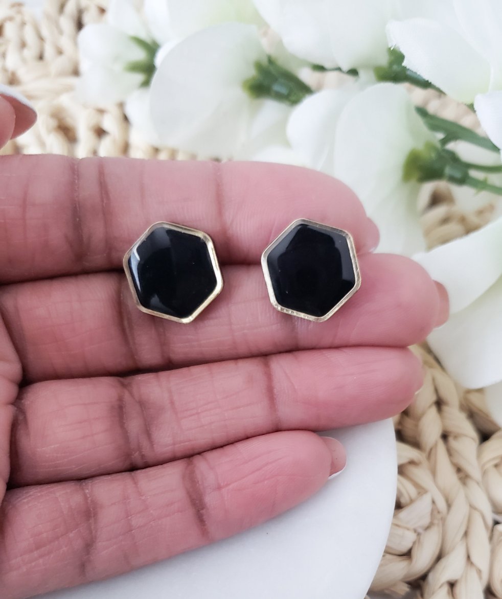 the Gianna | Hexagon Black