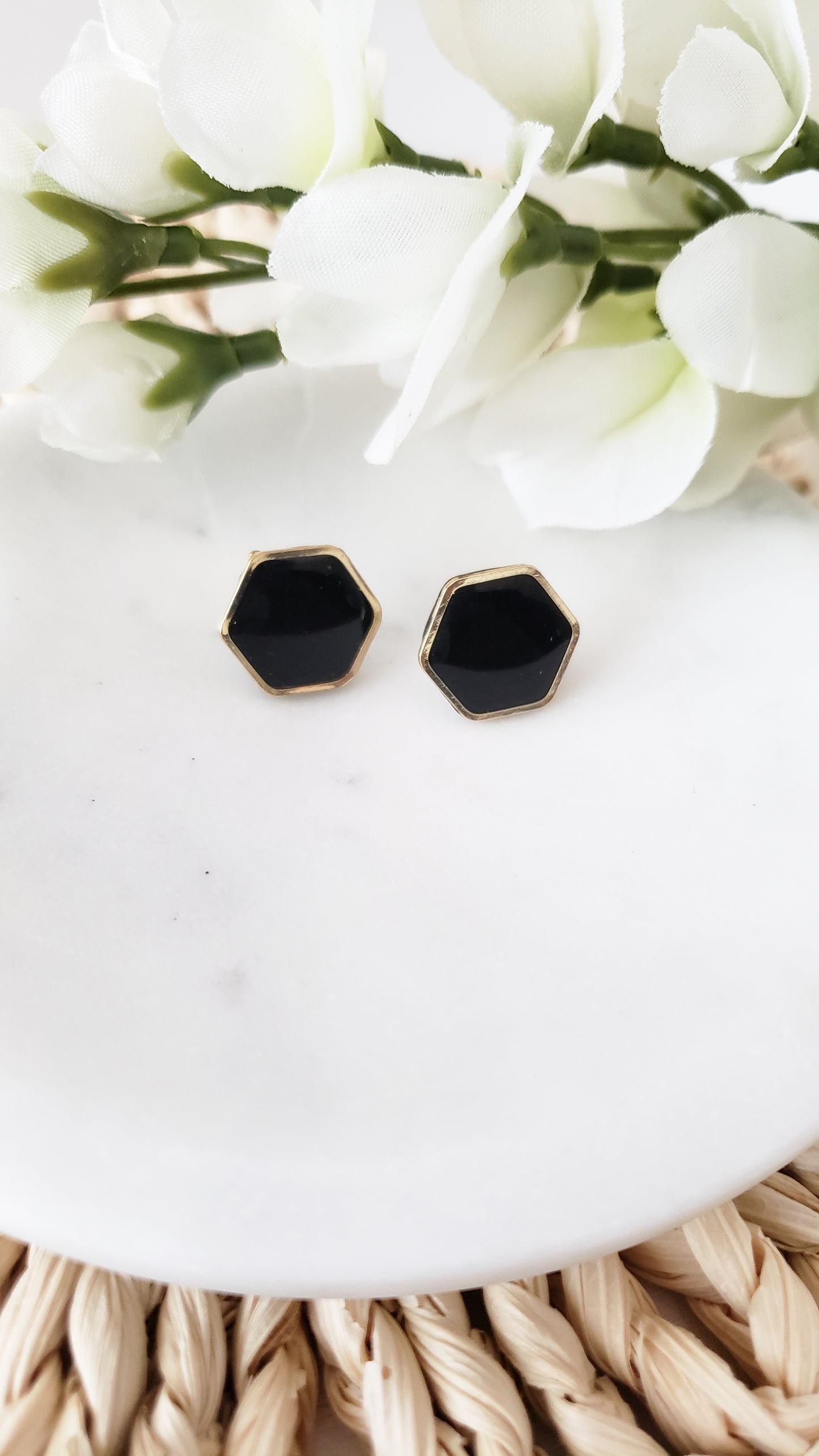 the Gianna | Hexagon Black